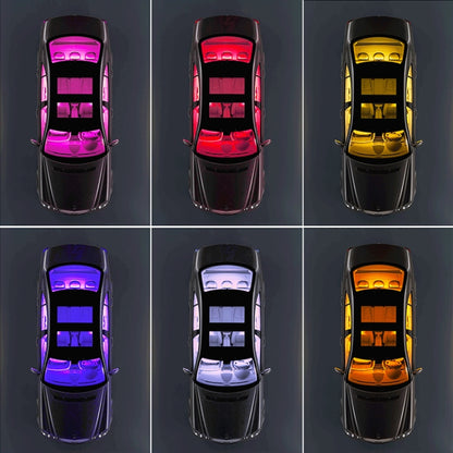 Y11 Cigarette Lighter Car Colorful RGB Foot LED Atmosphere Light - Atmosphere lights by PMC Jewellery | Online Shopping South Africa | PMC Jewellery | Buy Now Pay Later Mobicred