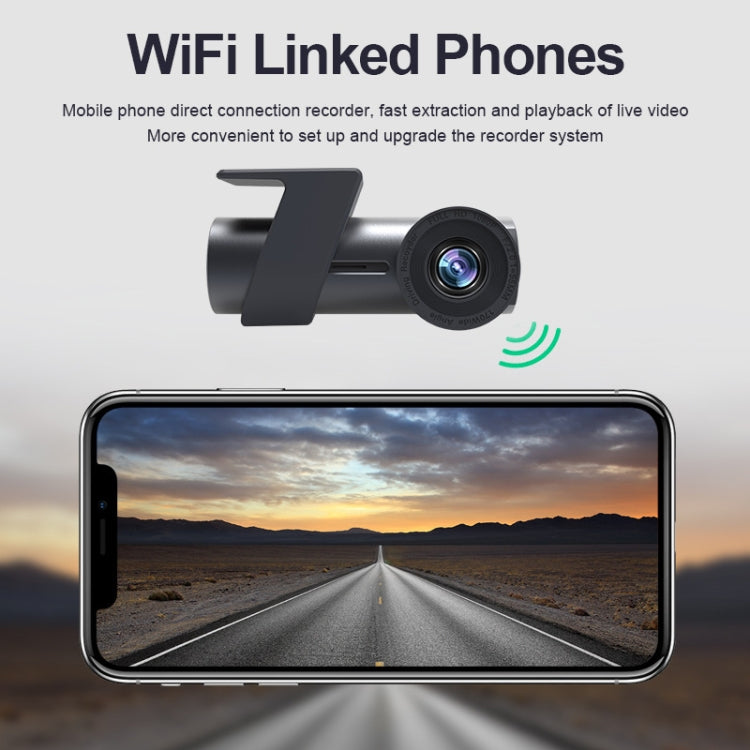 Car WiFi Single Camera Hidden 360 Degree Rotation Car Driving Recorder - Car DVRs by PMC Jewellery | Online Shopping South Africa | PMC Jewellery | Buy Now Pay Later Mobicred