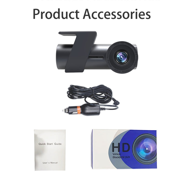 Car WiFi Single Camera Hidden 360 Degree Rotation Car Driving Recorder - Car DVRs by PMC Jewellery | Online Shopping South Africa | PMC Jewellery | Buy Now Pay Later Mobicred