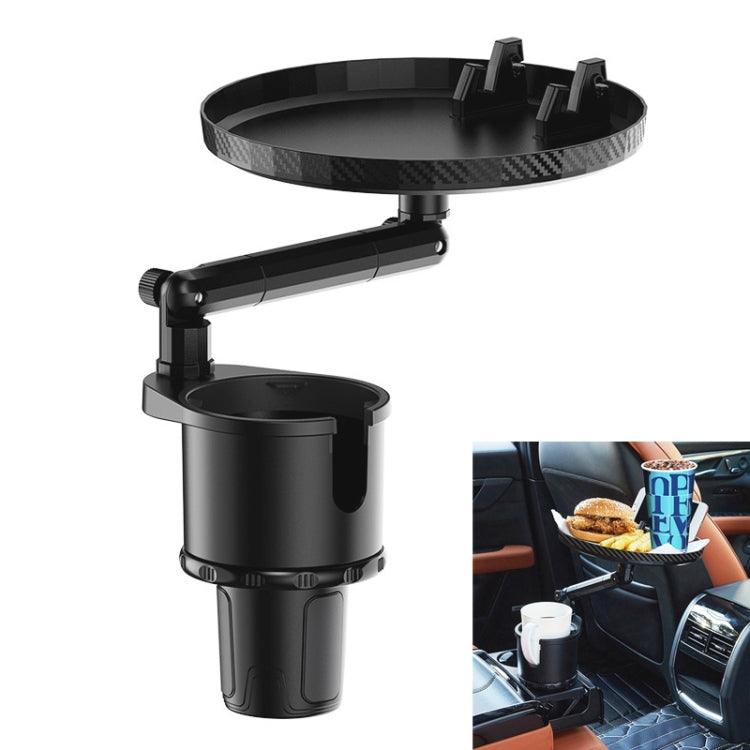 Car 360 Degree Rotation Water Cup Holder Multi-functional Dining Table - Car Drink Holders by PMC TechLife | Online Shopping South Africa | PMC TechLife | Buy Now Pay Later Mobicred
