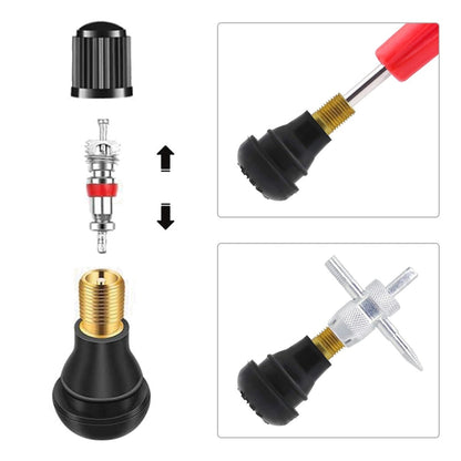 Car Tire Valve Core Remover Installer Tool - Hand Tool Sets by PMC Jewellery | Online Shopping South Africa | PMC Jewellery | Buy Now Pay Later Mobicred