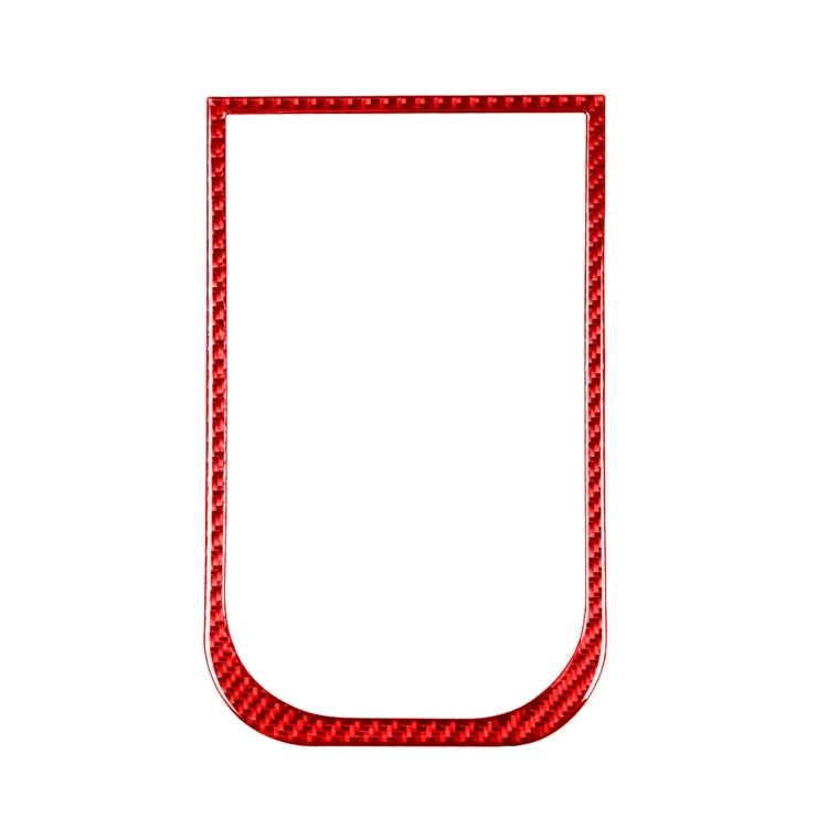 For Honda CRV 2007-2011 Carbon Fiber Car Handheld Box Panel Frame Decorative Sticker,Left and Right Drive Universal (Red) - Car Interior Mouldings by PMC TechLife | Online Shopping South Africa | PMC TechLife | Buy Now Pay Later Mobicred