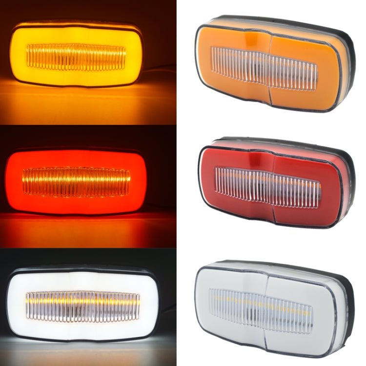 2 PCS MK-190 Truck LED Side Marker Light (White Light) - Running Lights by PMC Jewellery | Online Shopping South Africa | PMC Jewellery | Buy Now Pay Later Mobicred