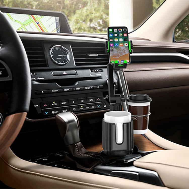 Car Beverage Rack Water Cup Mobile Phone Holder, Green - Car Holders by PMC TechLife | Online Shopping South Africa | PMC TechLife | Buy Now Pay Later Mobicred