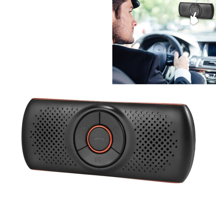 T826 Car Bluetooth Wireless MP3 Player FM Player for Sun Visor - Bluetooth Car Kits by PMC TechLife | Online Shopping South Africa | PMC TechLife | Buy Now Pay Later Mobicred