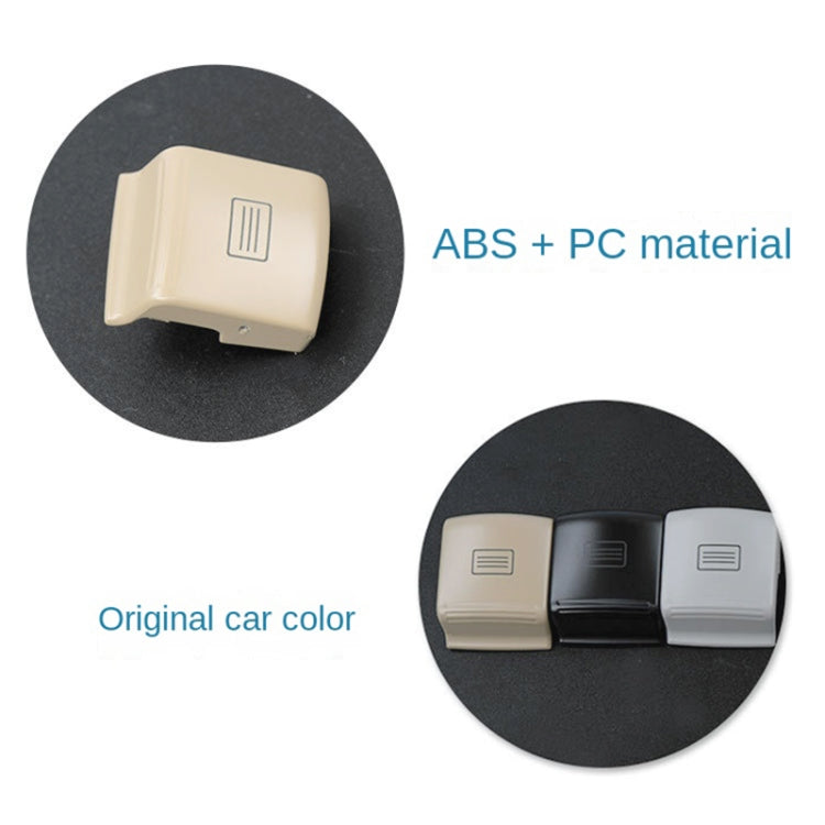 For Mercedes-Benz W221 2006-2013 Left Driving Car Sunroof Switch Button Dome Light Button(Beige) - Car Switches by PMC Jewellery | Online Shopping South Africa | PMC Jewellery