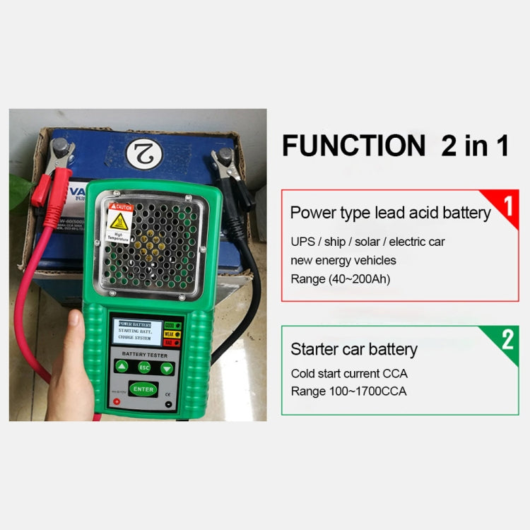 DUOYI DY226A Car 3 in 1 CCA Load Battery Charging Digital Capacity Tester - Electronic Test by DUOYI | Online Shopping South Africa | PMC Jewellery | Buy Now Pay Later Mobicred