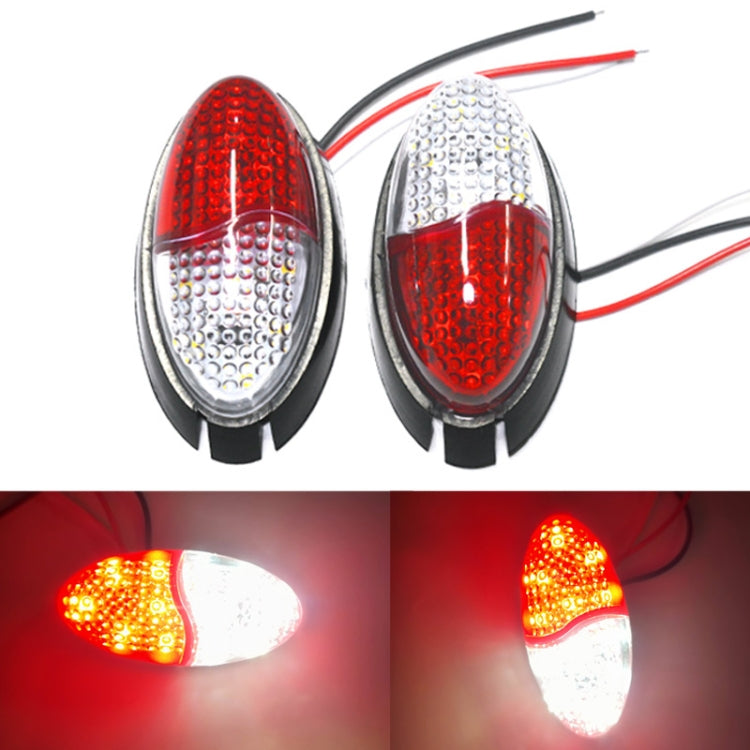 2pcs MK-125 Truck 12LEDs Side Marker Light - Running Lights by PMC Jewellery | Online Shopping South Africa | PMC Jewellery | Buy Now Pay Later Mobicred