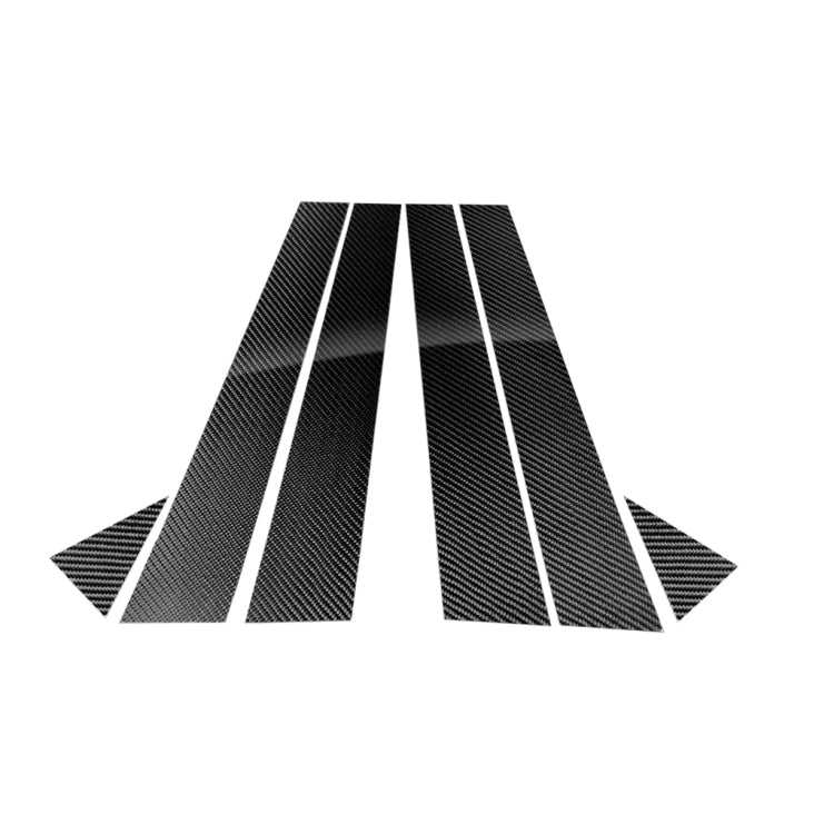Car Carbon Fiber B Pillar Decorative Sticker for Audi A3 2014-2018, Left and Right Drive Universal - Car Interior Mouldings by PMC TechLife | Online Shopping South Africa | PMC TechLife | Buy Now Pay Later Mobicred