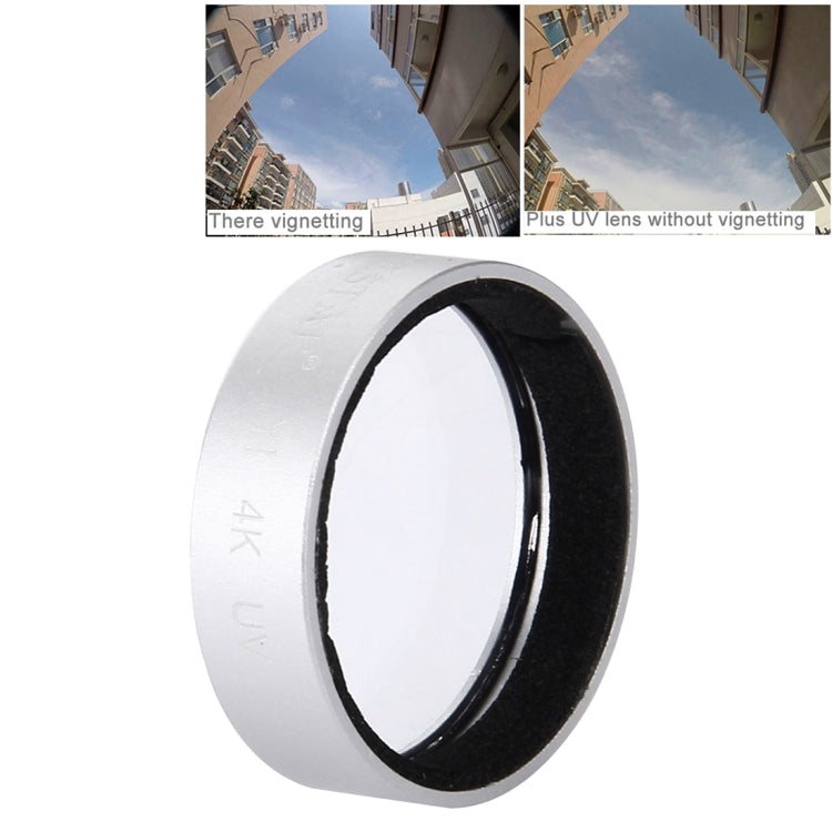 JUNESTAR for Xiaomi Xiaoyi Yi II 4K Sport Action Camera Proffesional UV Filter(Silver) - Lens Filter by JSR | Online Shopping South Africa | PMC Jewellery | Buy Now Pay Later Mobicred