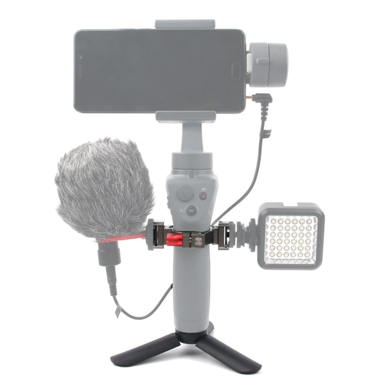 Mini Tripod Mount + Flashlight Extension Bracket  for DJI OSMO Mobile 2 -  by PMC TechLife | Online Shopping South Africa | PMC TechLife | Buy Now Pay Later Mobicred