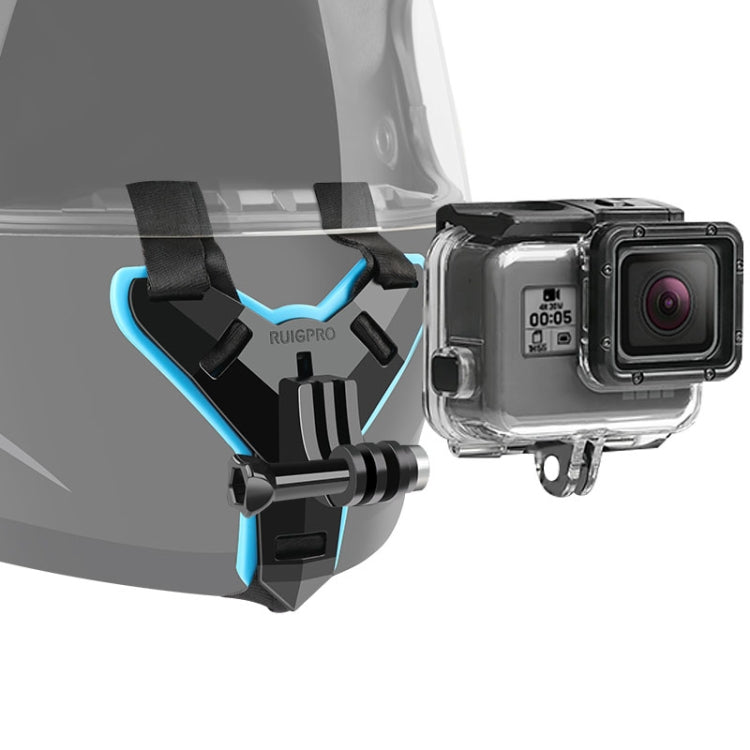 Helmet Belt Mount + Waterproof Housing Protective Case for GoPro HERO7 Black /6 /5 - Helmet Mount by PMC TechLife | Online Shopping South Africa | PMC TechLife | Buy Now Pay Later Mobicred