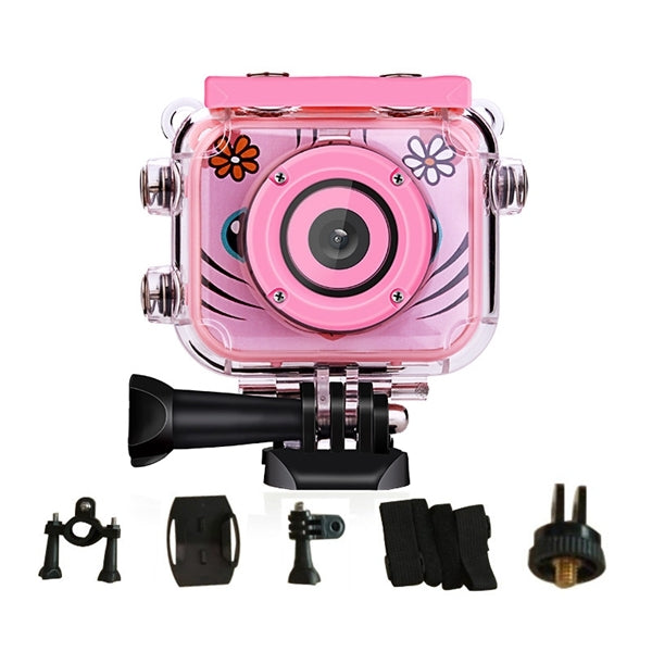 G20 5.0 Mega Pixel 1.77 inch Screen 30m Waterproof HD Digital Camera for Children (Pink) - Children Cameras by PMC Jewellery | Online Shopping South Africa | PMC Jewellery | Buy Now Pay Later Mobicred