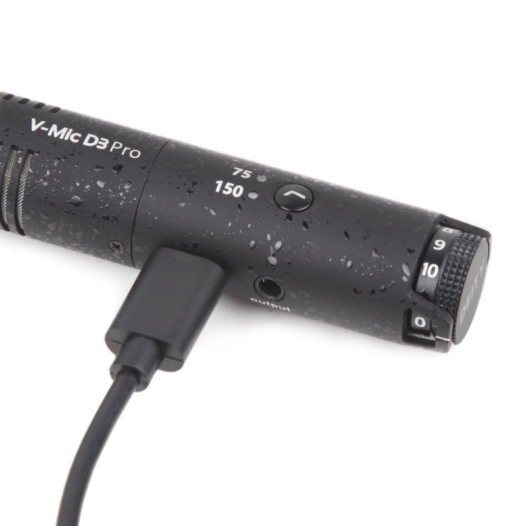 Deity V-Mic D3 Pro Directional Condenser Shotgun Microphone with Shock Mount (Black) - Camera Microphone by Aputure | Online Shopping South Africa | PMC Jewellery | Buy Now Pay Later Mobicred