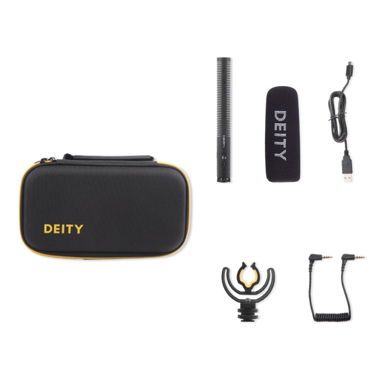 Deity V-Mic D3 Pro Directional Condenser Shotgun Microphone with Shock Mount (Black) - Camera Microphone by Aputure | Online Shopping South Africa | PMC Jewellery | Buy Now Pay Later Mobicred