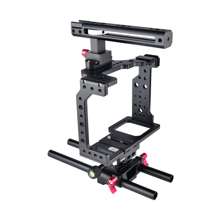 YELANGU C8 YLG0910 Handle Video Camera Cage Stabilizer(Black) - free shipping - PMC TechLife - Order now!