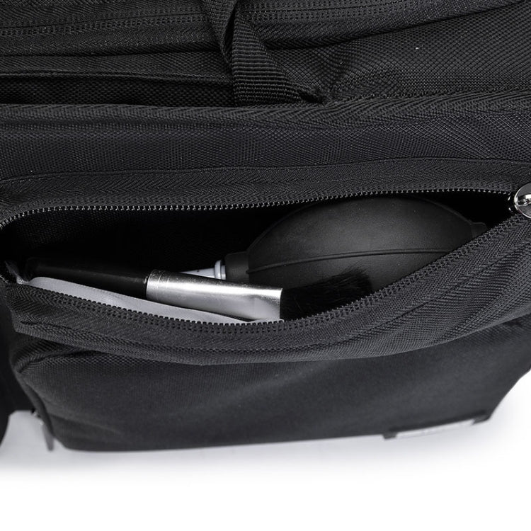 CADEN D28 Portable Multifunctional Single and Double Shoulder Camera Bag With Strap(Black) - free shipping - PMC TechLife - Order now!