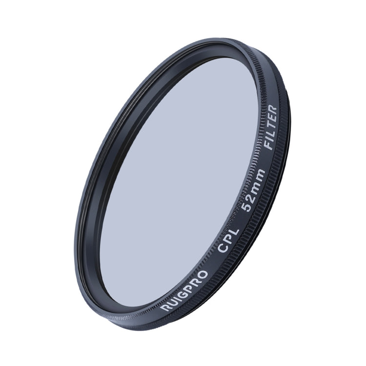 RUIGPRO for GoPro HERO10 Black / HERO9 Black Professional 52mm CPL Lens Filter with Filter Adapter Ring & Lens Cap - free shipping - PMC TechLife - Order now!