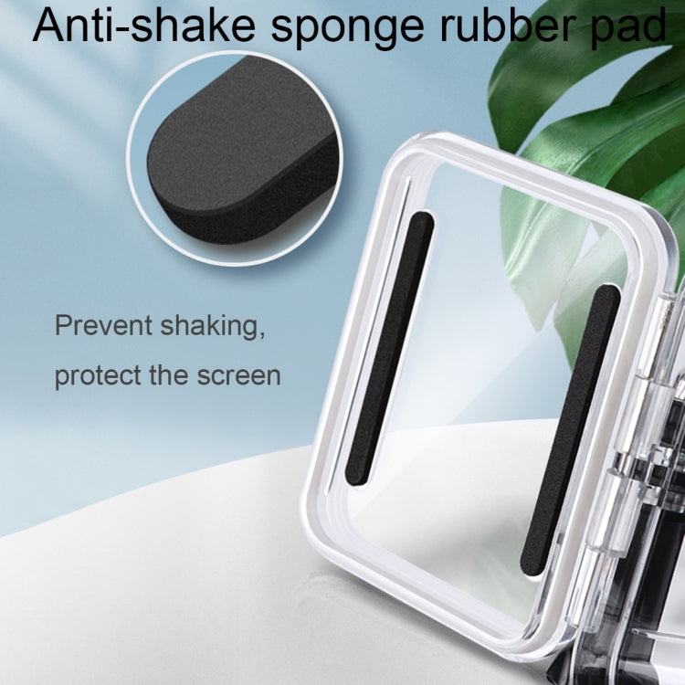 For GoPro HERO8 Black 45m Waterproof Housing Protective Case with Buckle Basic Mount & Screw & Floating Bobber Grip & Strap & Anti-Fog Inserts(Black) - free shipping - PMC TechLife - Order now!