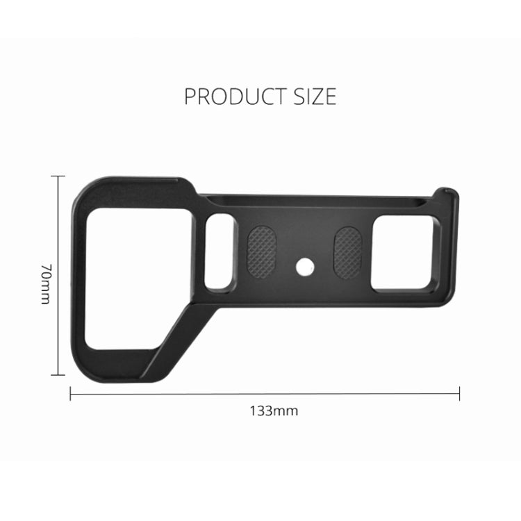 YELANGU CL8 Camera Expansion Board Base L Plate for Sony ILCE-9M2 / A9 II  / ILCE-7RM4 / A7R IV(Black) - L-Bracket by YELANGU | Online Shopping South Africa | PMC Jewellery