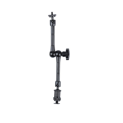 11 inch Adjustable Friction Articulating Magic Arm + Large Claws Clips with Phone Clamp(Black) - Camera Gimbal by PMC Jewellery | Online Shopping South Africa | PMC Jewellery