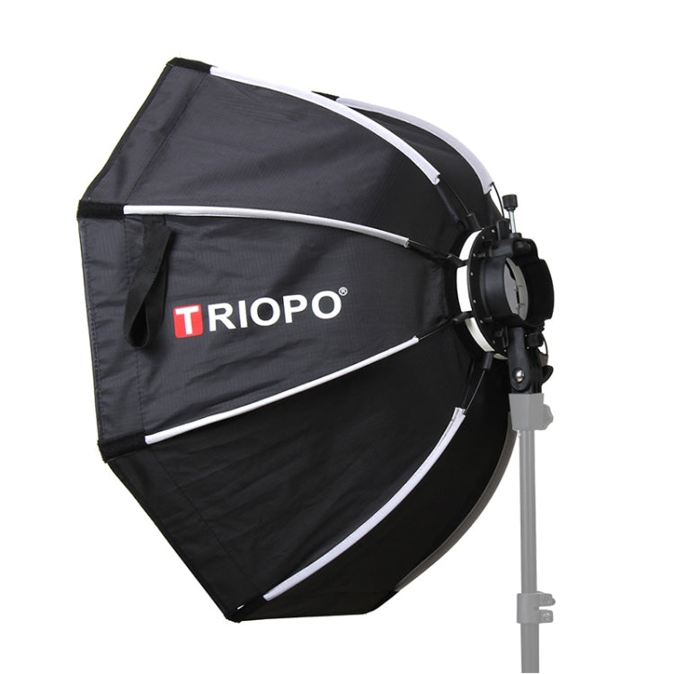 TRIOPO KX90 90cm Dome Speedlite Flash Octagon Parabolic Softbox Diffuser (Black) - free shipping - PMC TechLife - Order now!