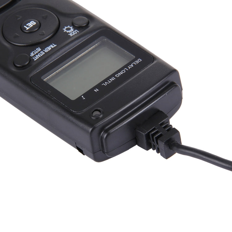 RST-7002 LCD Screen Time Lapse Intervalometer Shutter Release Digital Timer Remote Controller with C8 Cable for CANON 1D/1DS/50D/40D/30D/20D/10D/5D/7D Camera(Black) - free shipping - PMC TechLife - Order now!