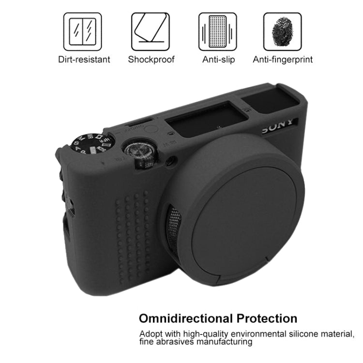 Soft Silicone Protective Case for Sony ZV-1 (Orange) - free shipping - PMC TechLife - Order now!
