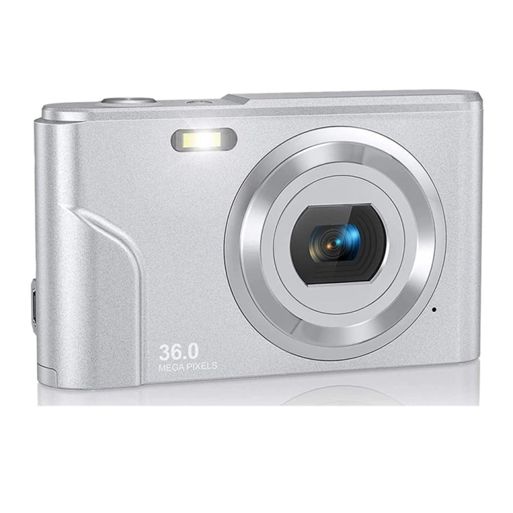 DC311 2.4 inch 36MP 16X Zoom 2.7K Full HD Digital Camera Children Card Camera, EU Plug(Silver) - Children Cameras by PMC Jewellery | Online Shopping South Africa | PMC Jewellery | Buy Now Pay Later Mobicred