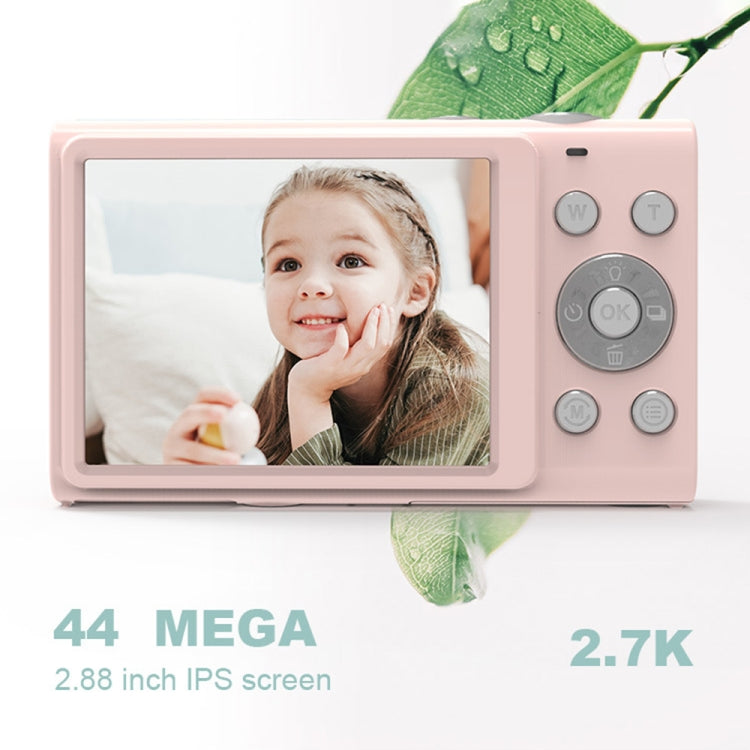 DC402 2.4 inch 44MP 16X Zoom 1080P Full HD Digital Camera Children Card Camera, US Plug (Pink) - Children Cameras by PMC Jewellery | Online Shopping South Africa | PMC Jewellery | Buy Now Pay Later Mobicred