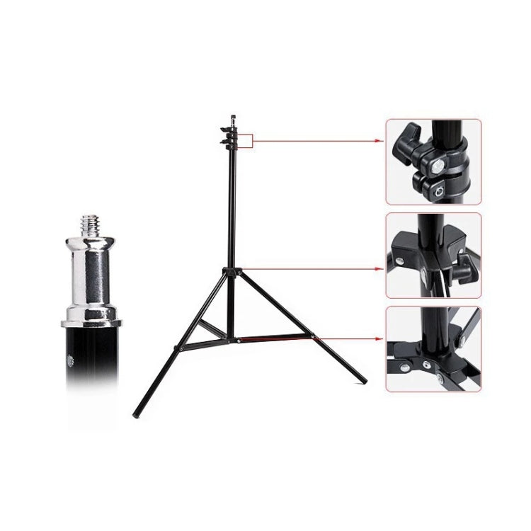 Godox SN303 2.8m Height Photography Aluminum Light Stand for Studio Flash Light (Black) - free shipping - PMC TechLife - Order now!