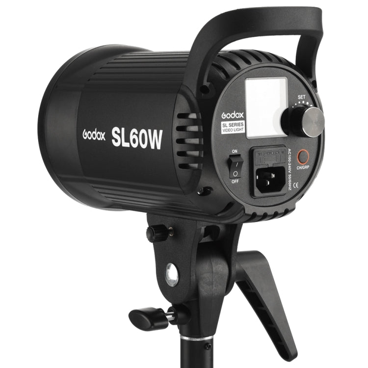 Godox SL60W LED Light Studio Continuous Photo Video Light(EU Plug) - Shoe Mount Flashes by Godox | Online Shopping South Africa | PMC Jewellery | Buy Now Pay Later Mobicred