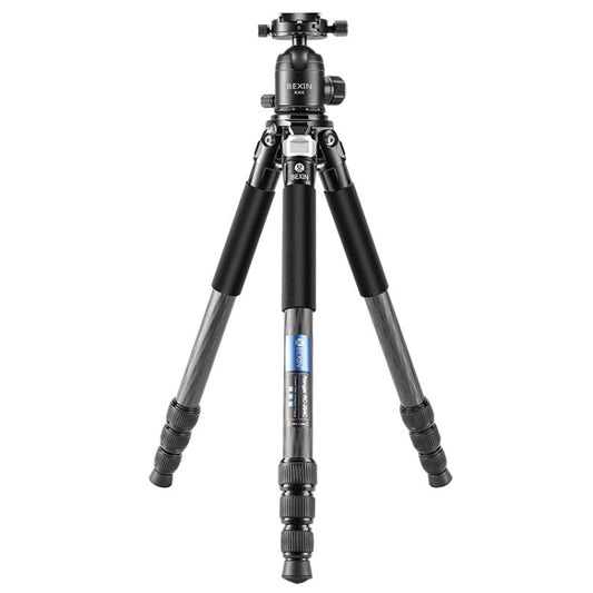 BEXIN RC294 Portable Collapsible Carbon Fiber Camera Tripod with K44 Panoramic Ball Head - Tripods by PMC Jewellery | Online Shopping South Africa | PMC Jewellery | Buy Now Pay Later Mobicred