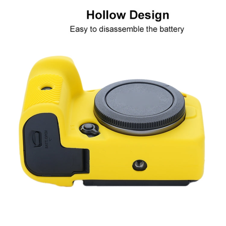 For Canon EOS R7 Soft Silicone Protective Case (Yellow) - Protective Case by PMC TechLife | Online Shopping South Africa | PMC TechLife | Buy Now Pay Later Mobicred