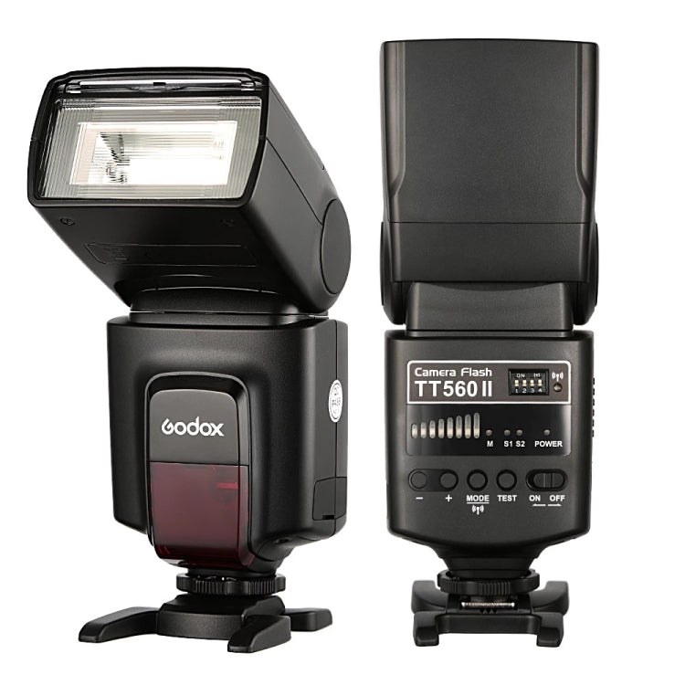 Godox TT560II Wireless 433MHz GN38 Camera Flash Speedlite Light (Black) - free shipping - PMC TechLife - Order now!