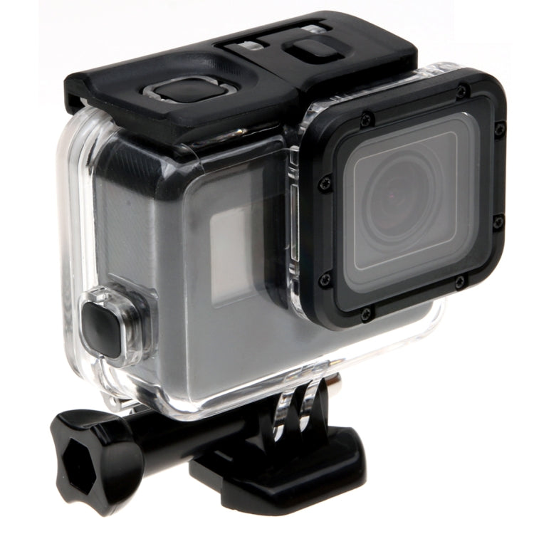 For GoPro HERO6 /5 Skeleton Housing Protective Case + Hollow Back Cover with Buckle Basic Mount & Screw, No Need to Disassemble Lens - free shipping - PMC TechLife - Order now!