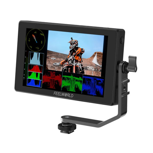 FEELWORLD SH7 7-inch Ultra Bright 2200nit On-camera Monitor SDI HDMI Cross Conversion (Black) - On-camera Monitors by FEELWORLD | Online Shopping South Africa | PMC Jewellery | Buy Now Pay Later Mobicred