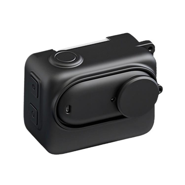 For Insta360 GO 3S Camera Charging Case Silicone Case with Lens Cap & Strap (Black) - free shipping - PMC TechLife - Order now!