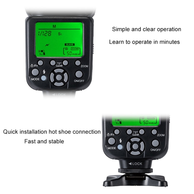 TRIOPO TR-982IIC Flash Light Speedlite for Canon (Black) - free shipping - PMC TechLife - Order now!