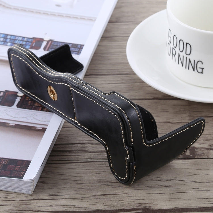 1/4 inch Thread PU Leather Camera Half Case Base for FUJIFILM X-H1 (Black) - free shipping - PMC TechLife - Order now!