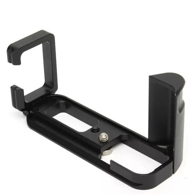 FITTEST X-T20 Vertical Shoot Quick Release L Plate Bracket Base Holder for FUJI X-T20 / X-T10 (Black) - free shipping - PMC TechLife - Order now!