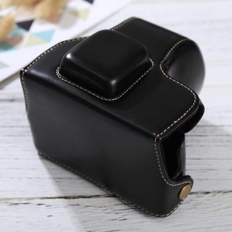 Full Body Camera PU Leather Case Bag with Strap for Olympus EPL7 / EPL8 (Black) - free shipping - PMC TechLife - Order now!