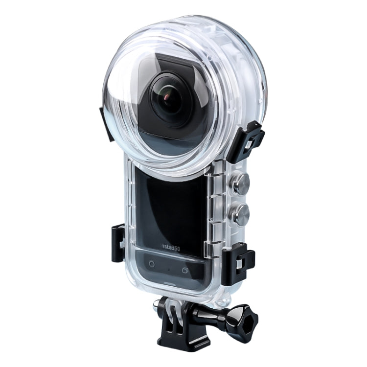 For Insta360 X3 Camera 50m Waterproof Sealed Diving Case (Transparent) - Case & Bags by PMC TechLife | Online Shopping South Africa | PMC TechLife | Buy Now Pay Later Mobicred
