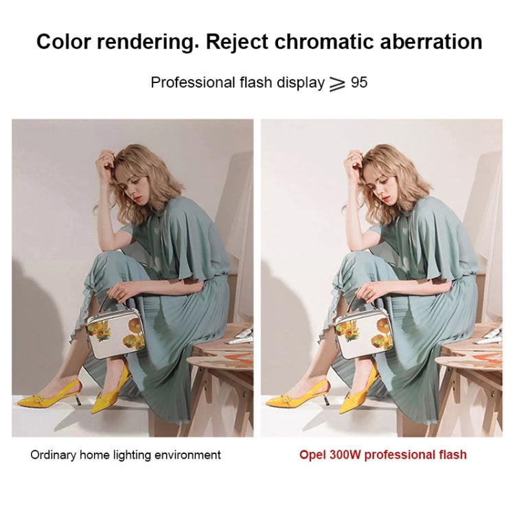 TRIOPO Oubao TTR300W Studio Flash with E27 150W Light Bulb - free shipping - PMC TechLife - Order now!