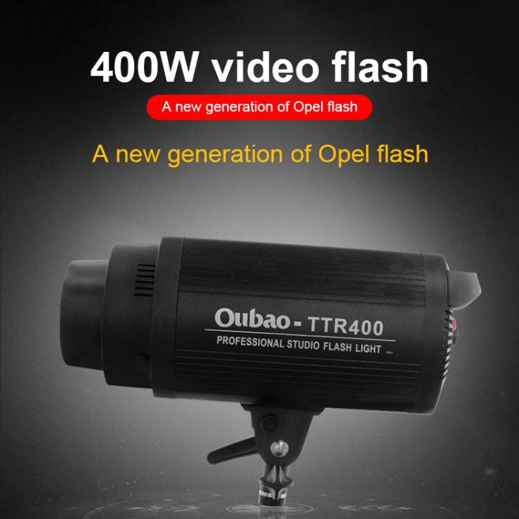 TRIOPO Oubao TTR400W Studio Flash with E27 150W Light Bulb - free shipping - PMC TechLife - Order now!