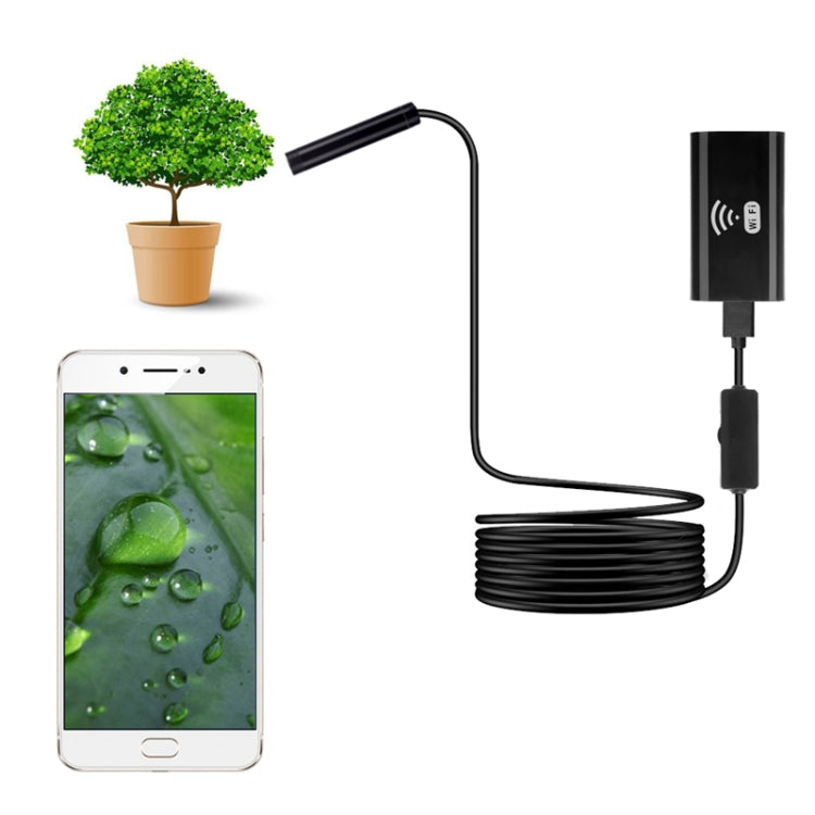 F99 HD Mobile Phone Endoscope, 8mm Waterproof Pipe Endoscope, Wifi Version, Hardwire, Length: 3.5m (Black) -  by PMC Jewellery | Online Shopping South Africa | PMC Jewellery | Buy Now Pay Later Mobicred