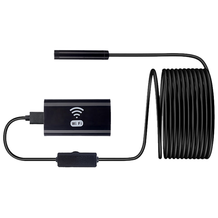 F99 HD Mobile Phone Endoscope, 8mm Waterproof Pipe Endoscope, Wifi Version, Hardwire, Length: 10m (Black) -  by PMC Jewellery | Online Shopping South Africa | PMC Jewellery | Buy Now Pay Later Mobicred