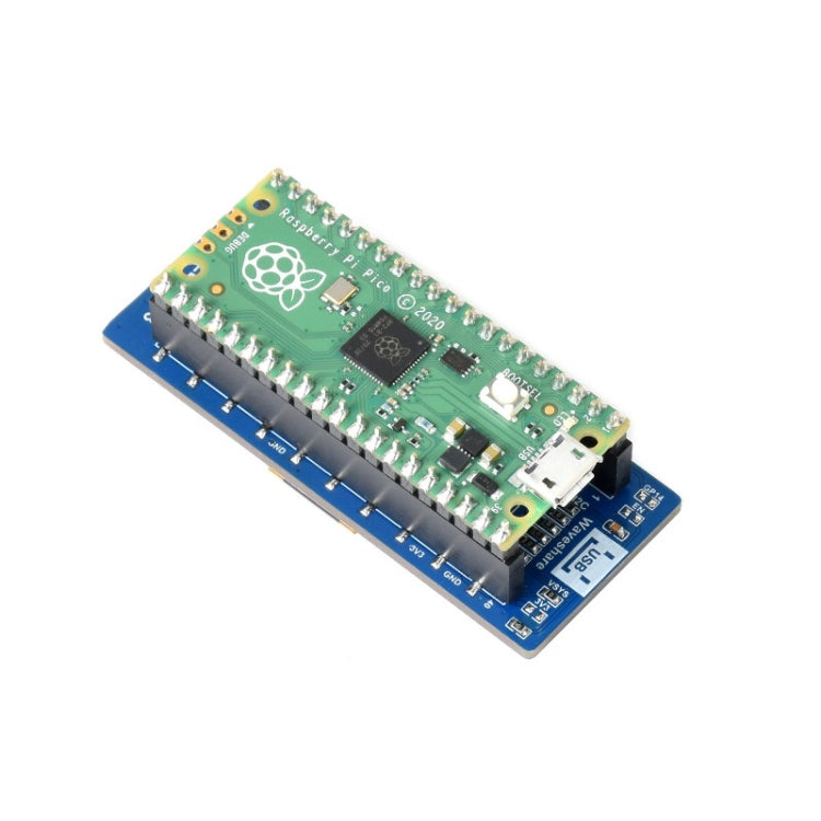 WAVESHARE 128 x 32 Pixel 2.23 inch OLED Display Module for Raspberry Pi Pico, SPI/I2C - Modules Expansions Accessories by WAVESHARE | Online Shopping South Africa | PMC Jewellery | Buy Now Pay Later Mobicred