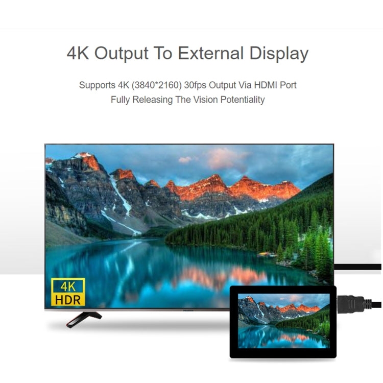 WAVESHARE 5 inch Touch Screen Expansion for Raspberry Pi CM4, PoE Header, Gigabit Ethernet, 4K Output - free shipping - PMC Jewellery - Order now!