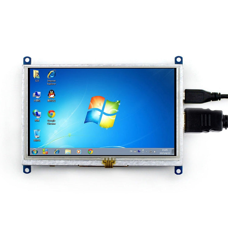WAVESHARE 5 Inch HDMI LCD (B) 800x480 Touch Screen  for Raspberry Pi Supports Various Systems - free shipping - PMC Jewellery - Order now!